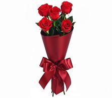 Букет 5 Красных роз Эдлесс Лав в Лоухи
