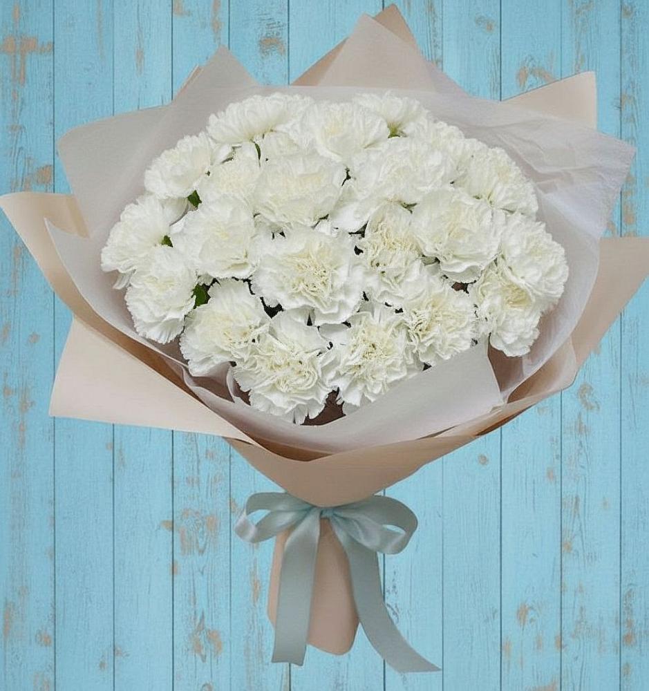 Букет цветов из: Гвоздики в Лоухи