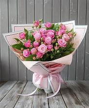 Букет Розовый кустик в Лоухи