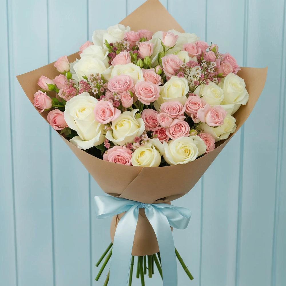Букет цветов из: Розы в Лоухи