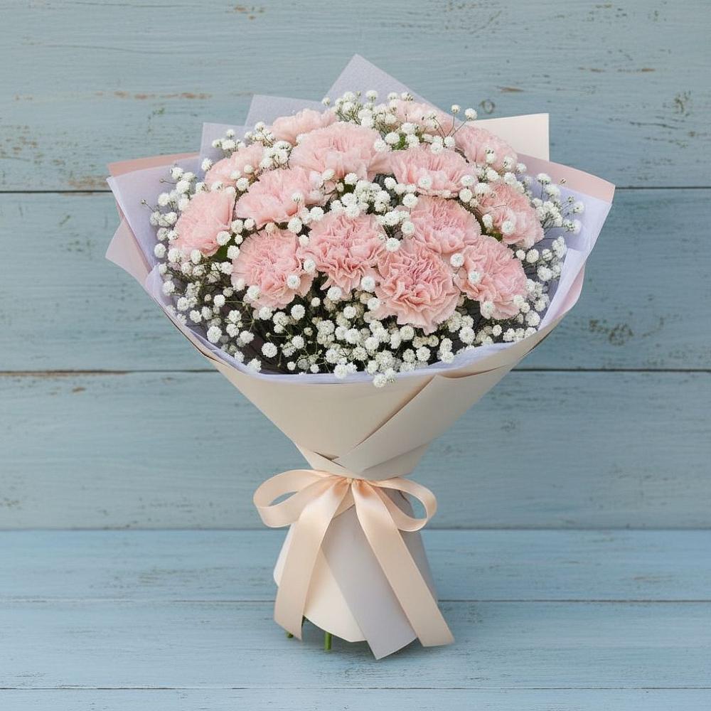 Букет цветов из: Гвоздики в Лоухи