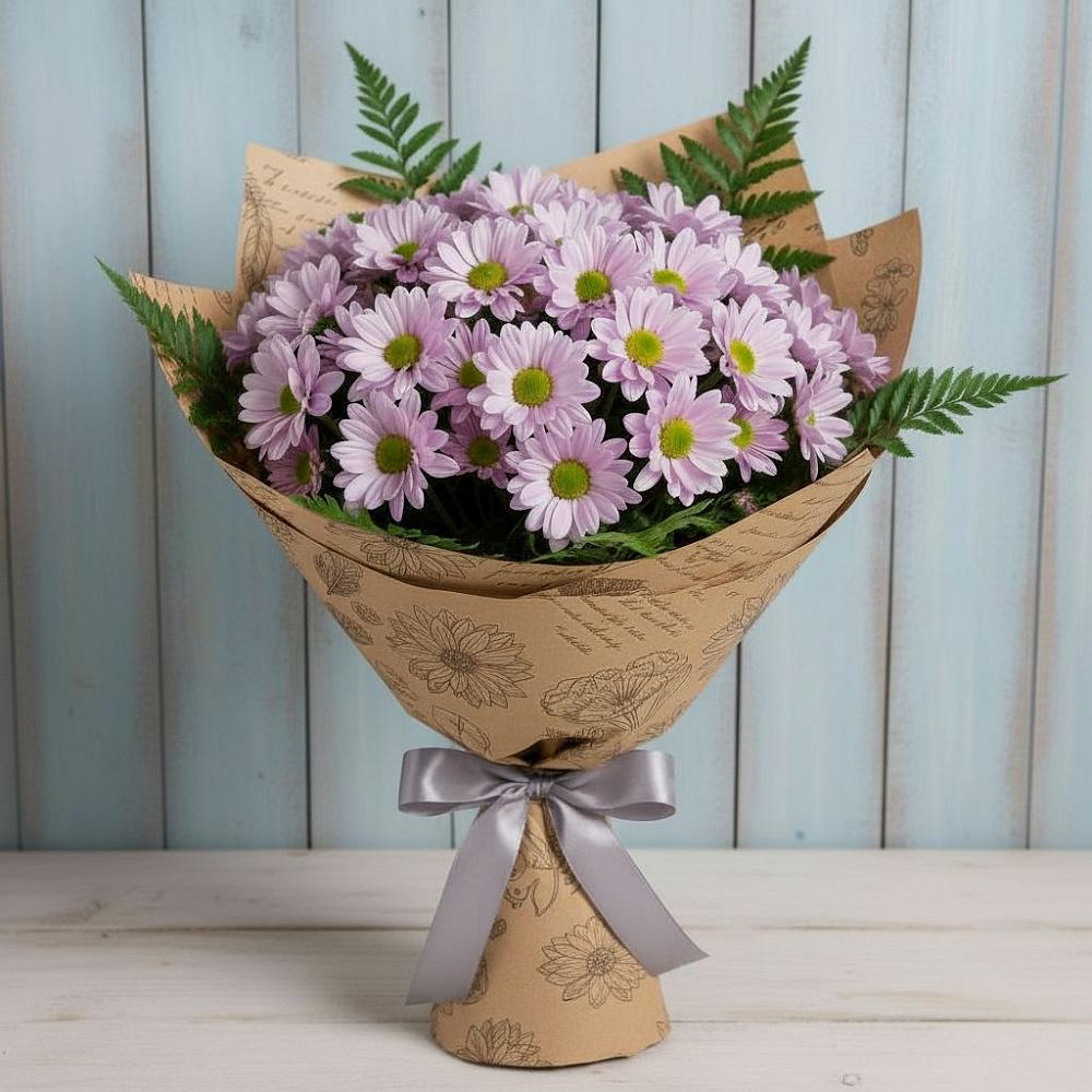 Букет цветов из: Хризантемы в Лоухи