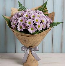 Букет цветов из:  Хризантемы #REPLACE_PRED# Лоухи