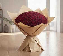 Букет 101 Красная роза в Лоухи