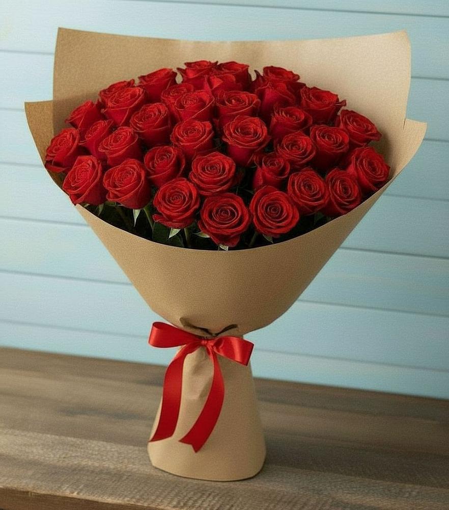 Букет Красные розы Милано в Лоухи