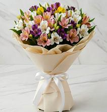 Букет цветов из:  Альстромерии #REPLACE_PRED# Лоухи