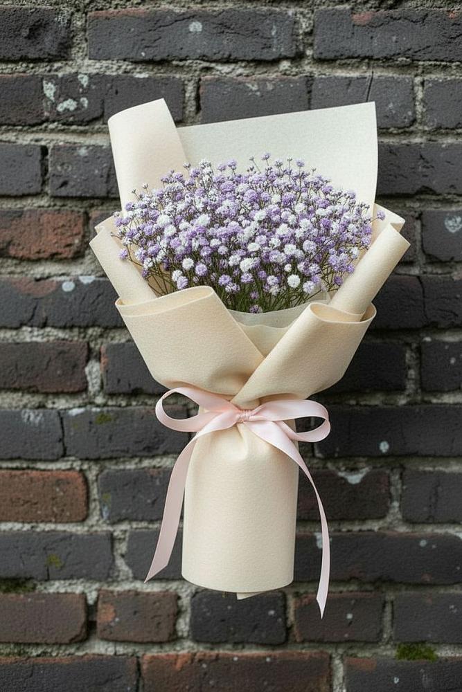 Букет цветов из: Гипсофила в Лоухи