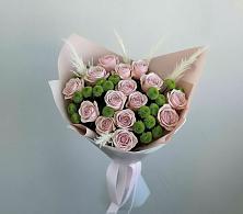 Букет цветов из:  Розы и Хризантемы в Лоухи