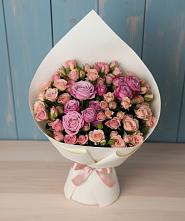 Букет цветов из:  Розы #REPLACE_PRED# Лоухи